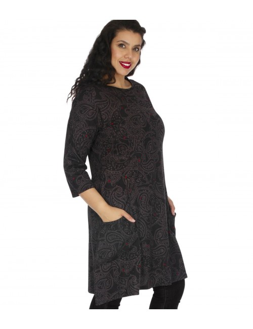 dress-plus-size-black-pockets