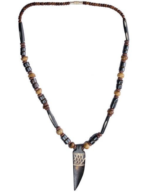 collier-hippie-homme-femme-ethnique-boho-marron