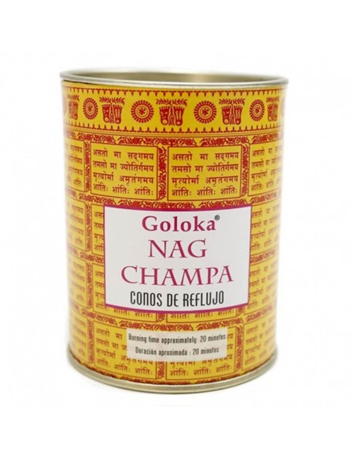 Kegel-Nag-Champa-Aroma-Quelle-Rückfluss