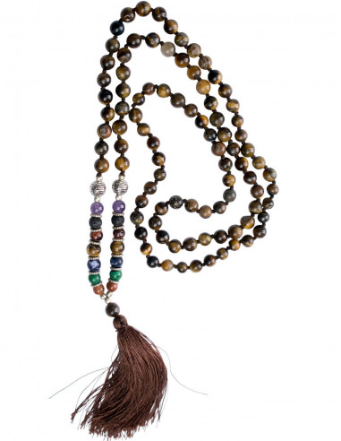 collier-mala-tibétain-oeil-de-tigre-hindou