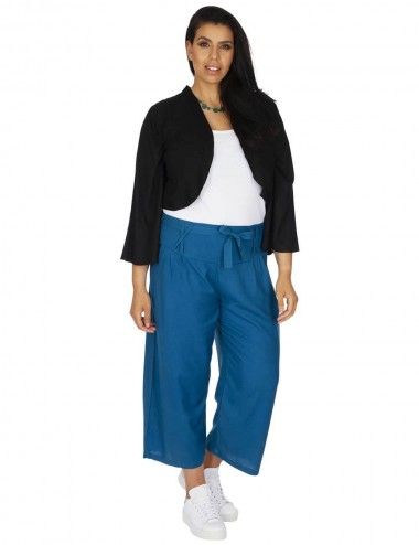 top-grande-taille-noir-été-printemps