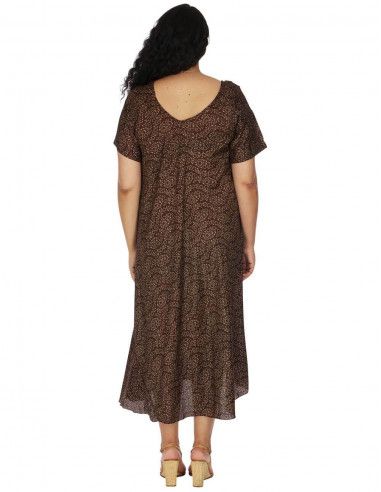 vestido-outono-mais-tamanho-marrom-costas
