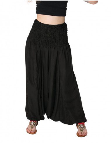 afegão-saruel-preto-hippie-étnico