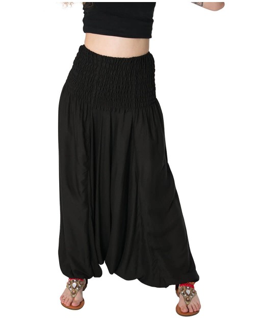 afegão-saruel-preto-hippie-étnico
