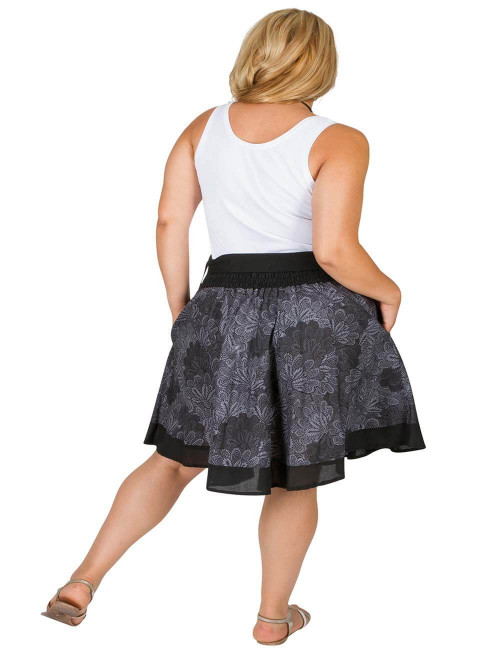 falda-tallas-grandes-negra-gris-primavera