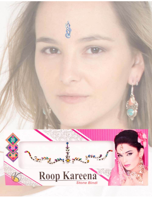 tika-sopracciglia-nere-multicolor-bindi-dance-banale
