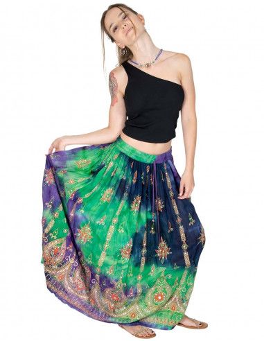 skirt-hippie-embroidery-woman