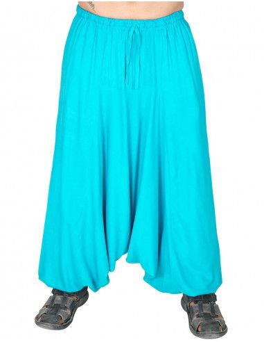 pantalon-afghan-homme-hippie-celeste