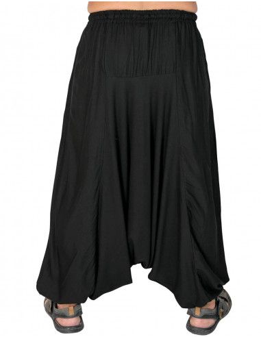 Hippie-Hose-Afghan-Mann-Schwarz