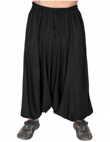 pantaloni-hippie-uomo-saruel-nero