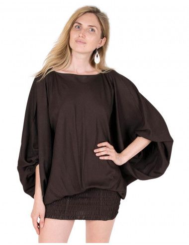 robe-combinaison-multifonction-afghan-saruel-marron-chocolat 2