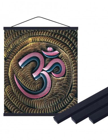cadre-aimant-tapisserie-ethnique-velours