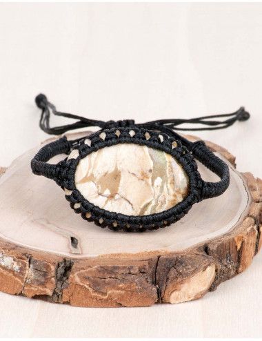 bracelet-unisexe-pierre-macramé-minéral