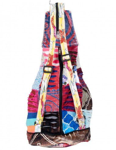 mochila-boho-patchwork-desenhos-mulher