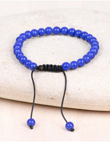 Armband-Blue-Balls-verstellbar-Unisex