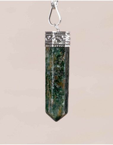 octagonal-stone-mineral-green-jasper-pendant