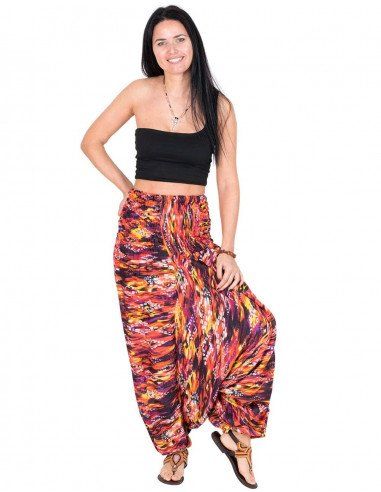 pantalon-saruel-rojo-estampado-mujer-hippie