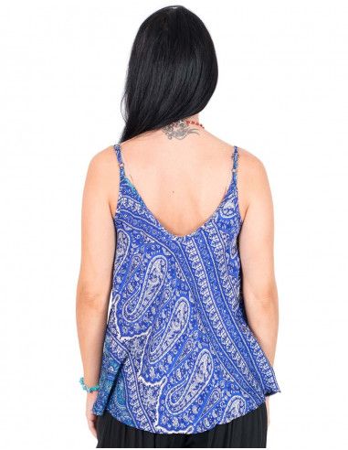 Wide Printed Top