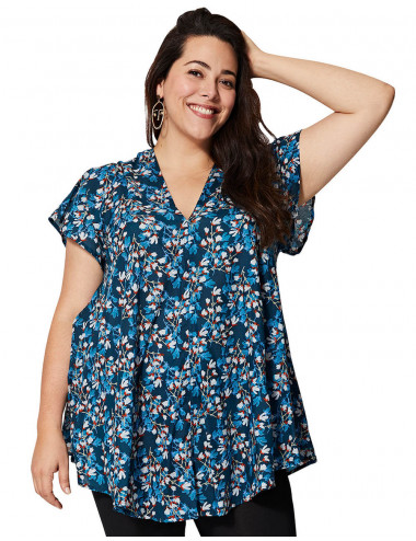 blusa-acampanada-tallas-grandes-azul