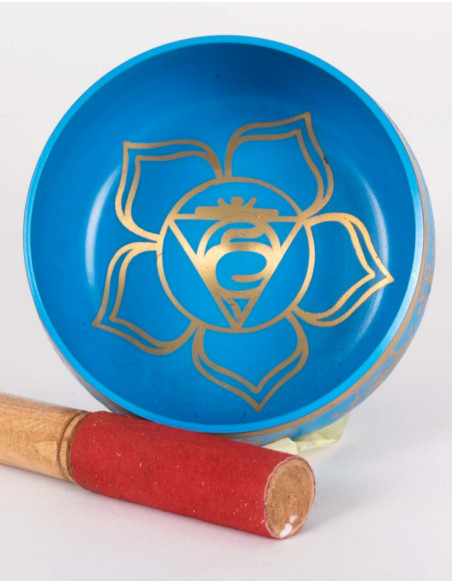 Taça 7 Chakras Vishuddha Garganta