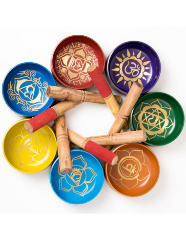 Bowl 7 Chakras Heart Anahata