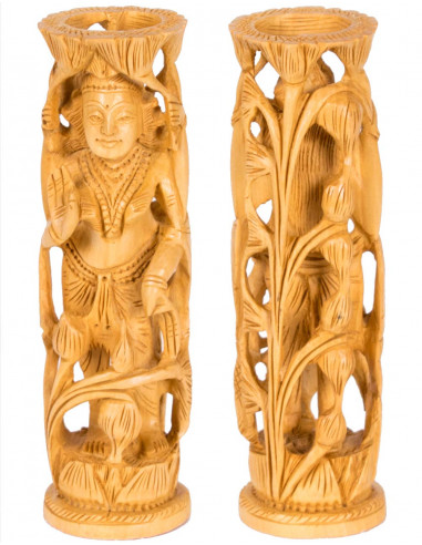 escultura-lakshmi-forma-cilindrica-en-madera