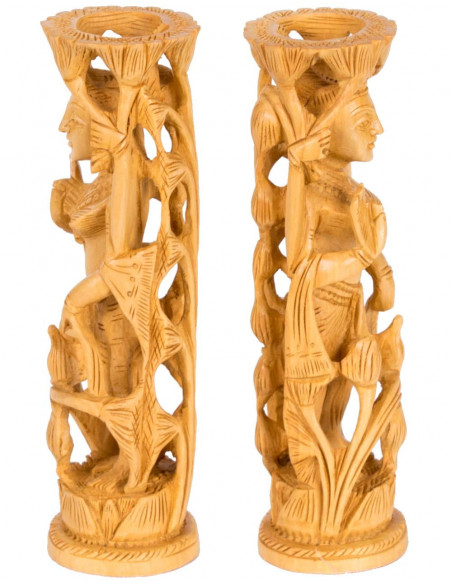 Statua della torre di legno di Lakshmi