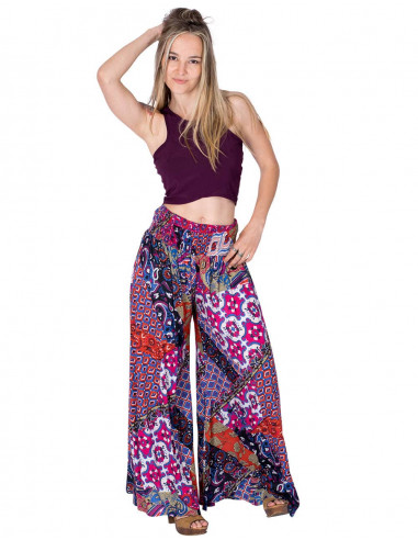 Figures Printed Skirt Trousers