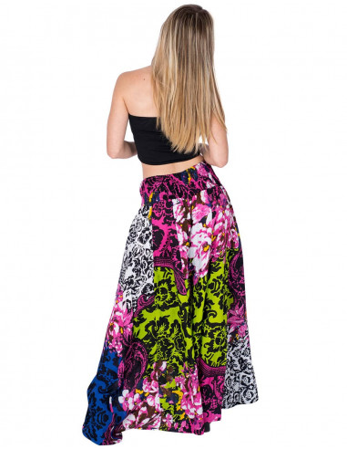 Pantalon jupe taille mi-haute