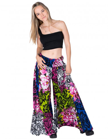 Calça saia meia cintura