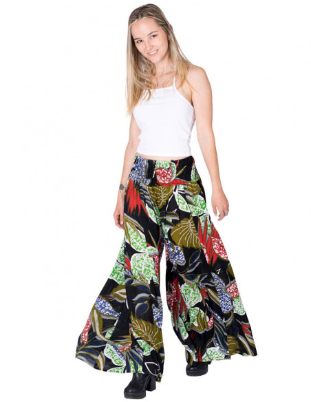 Pantalon jupe à imprimé cachemire