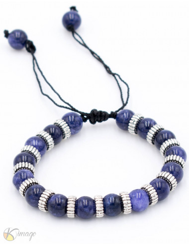 Mineralisches Sodalith-Armband
