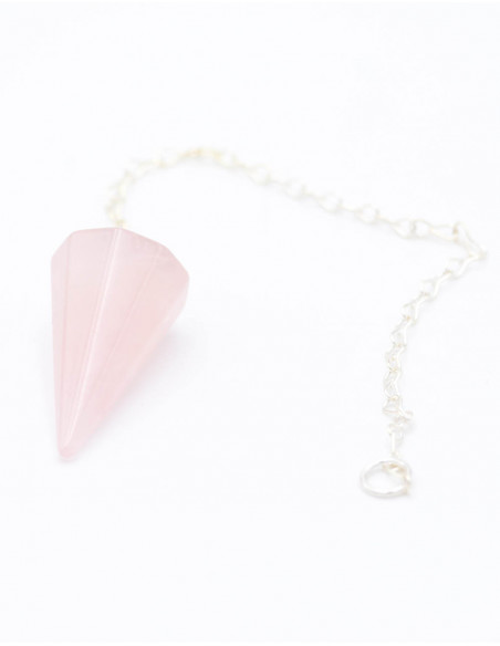 Rose Quartz Mineral Pendulum