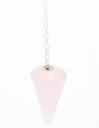 Rose Quartz Mineral Pendulum