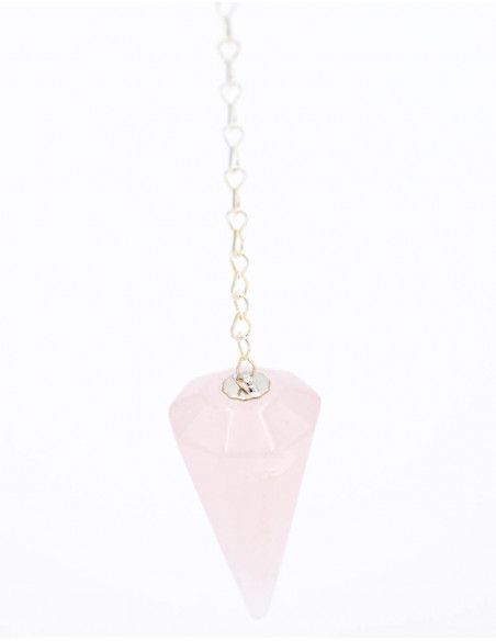 Rose Quartz Mineral Pendulum