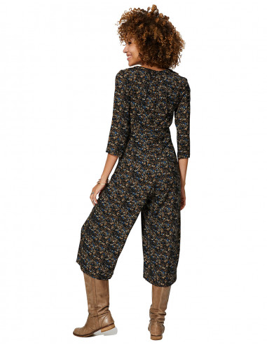 Weiter bedruckter Jumpsuit