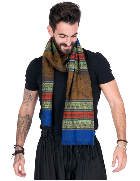 Unisex Cotton Wool Scarf
