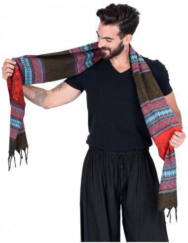 Unisex Cotton Wool Scarf