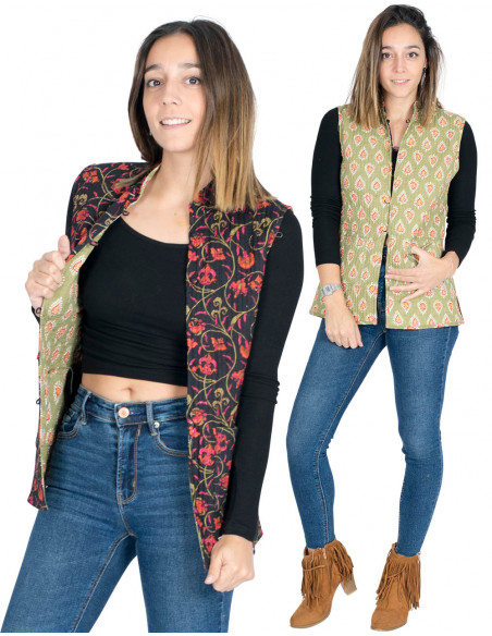 Double Printed Vest