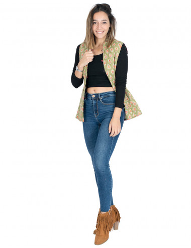 Gilet con doppia stampa 2