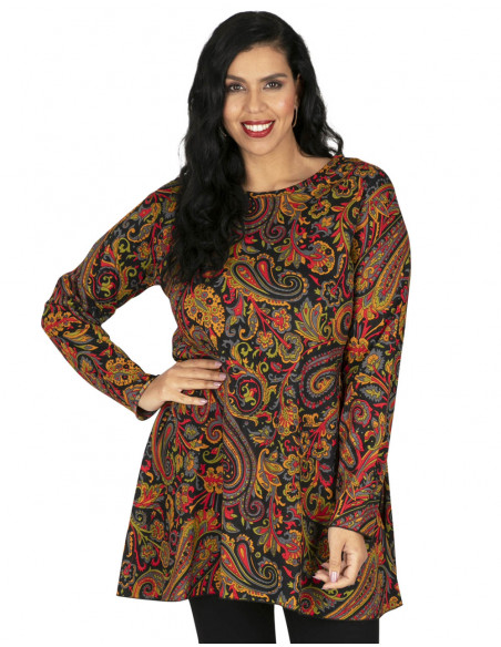 T-shirt multicolore Grandes tailles