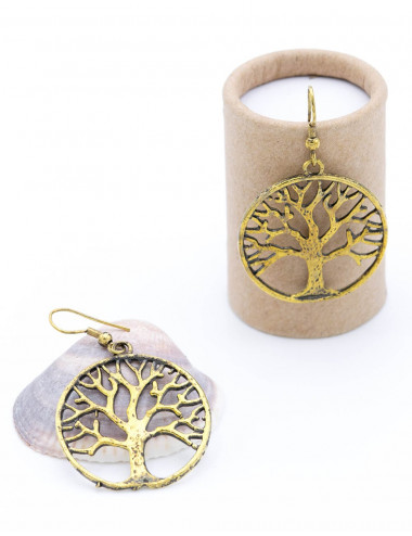 Tree of Life Ethnic Earrings 2