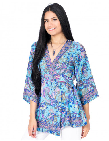Kimono-style T-shirt