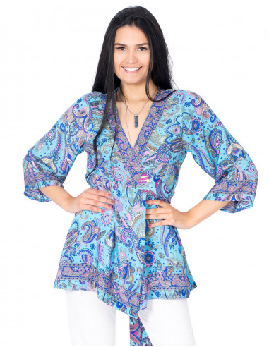 T-shirt stile kimono