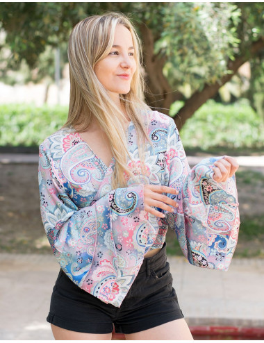 Boho Top maniche larghe 2