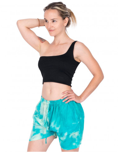 pantalon-corto-verano-playa-mujer-celeste