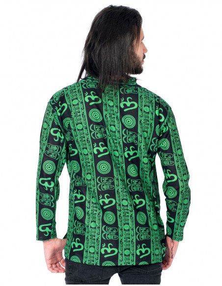 camisa-etbnica-simbolo-om-verde