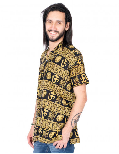 Maglia gialla e nera