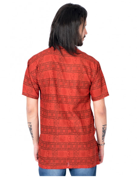 Camisa Hippie Vermelha