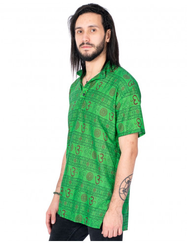 Maglia Verde Maniche Corte 2